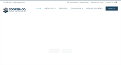 Desktop Screenshot of coopergc.com